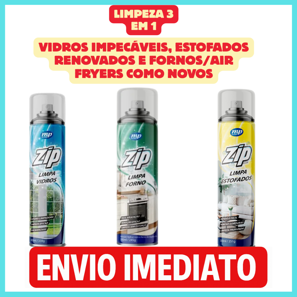 Kit Limpeza Completa para Estofados e Mais