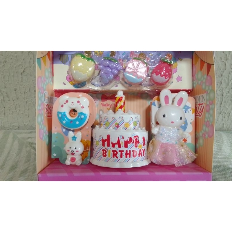 Achadinho Mimo Mãe Coelhinho e Bebe aniversário  bolo Black Friday Brinquedo Barato