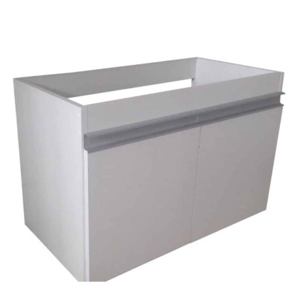 Gabinete Banheiro Pia Lavatório Armário para Banheiro Armário Cozinha Armário Lavanderia 75cm  Sem Gaveta
