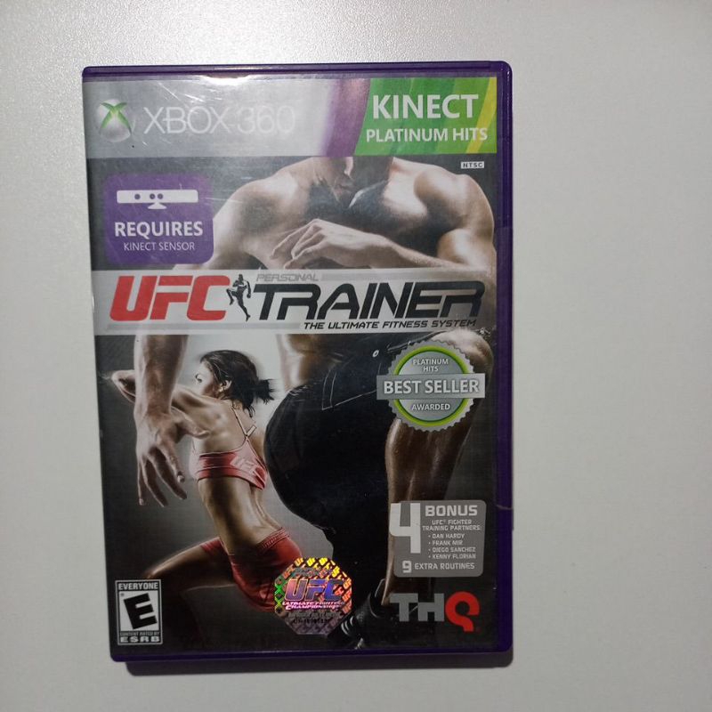 Jogo xbox 360 Ufc Trainer ( kinect) usado