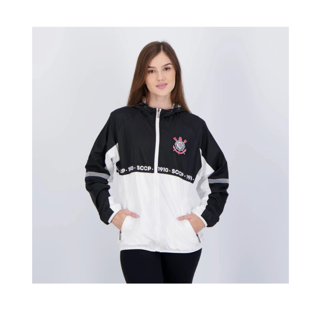 Jaqueta Feminina Corinthians - Comprar com Melhor Preço em Jaquetas, Casacos e Coletes