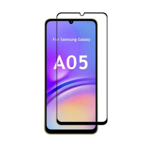 Kit 3 / 5 Película de Vidro 3D Grosso Samsung Galaxy A05 /A05s /A15 /A25 /A35 /A55 /M15 /M35 /M55 Cobre a Tela Inteira