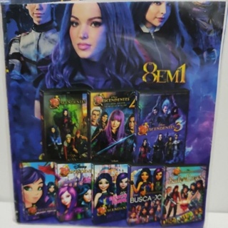 dvd descendentes 8x1 novo copia em Oferta na Shopee