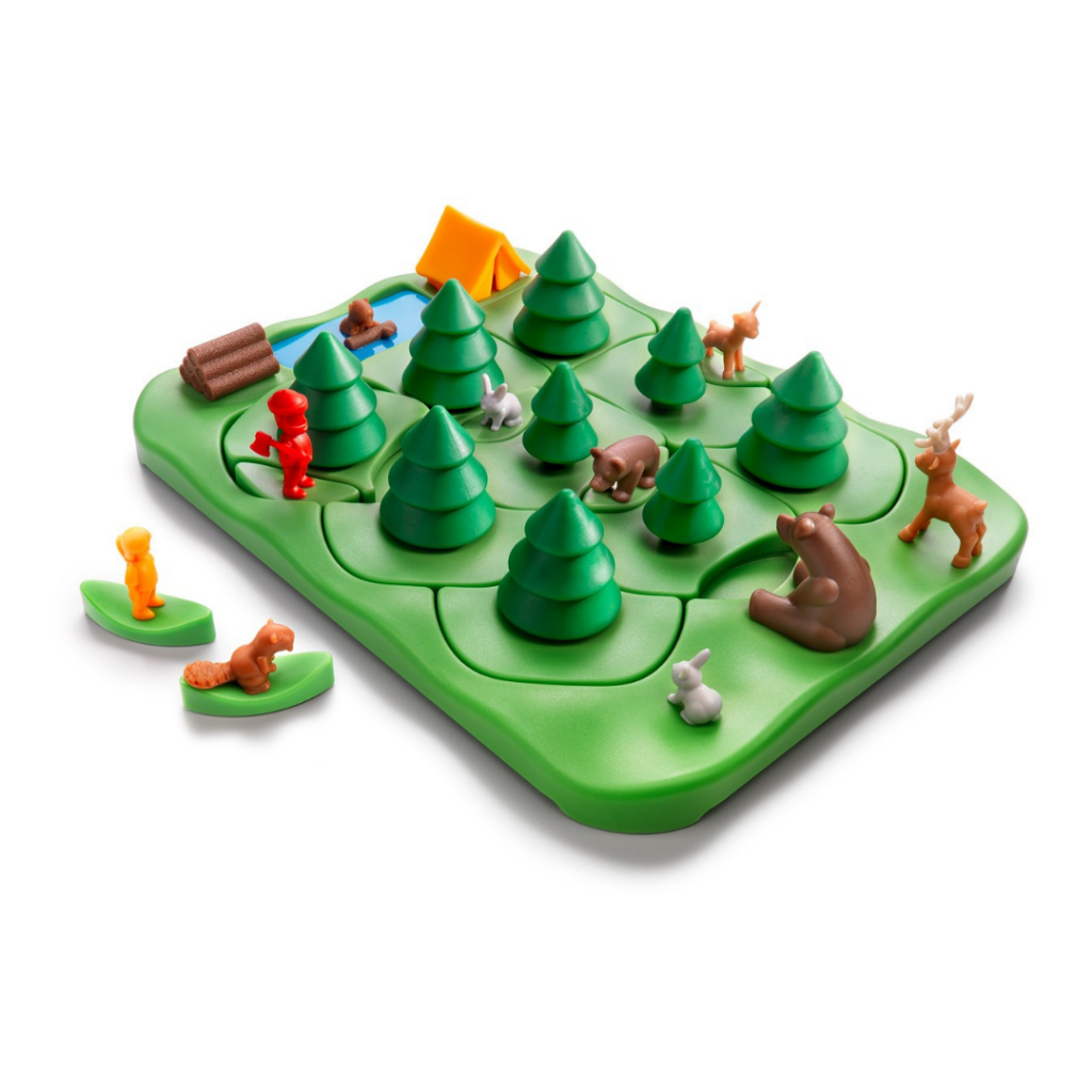 Jogo de Raciocínio Lógico GRIZZLY GEARS - Brinquedos Educativos Smart Games