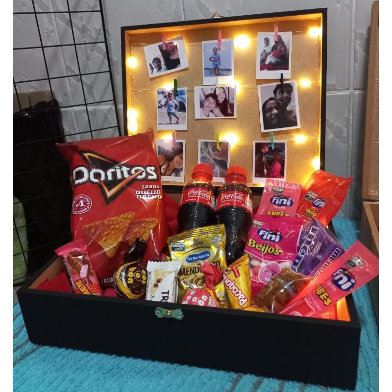 Caixa de presente Led para namorados namorada envio rápido para todas as regiões em Oferta na Shopee