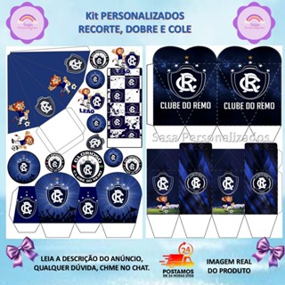 TEMA FUTEBOL CLUBE REMO LEMBRANCINHA COM 80/200 ITENS - ENVIO EM 24H em Oferta na Shopee