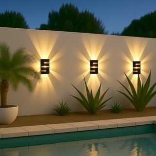 Iluminarias Arandela Fachada Jardim Bivolt Parede Interno e Externo SOCKET G9 LED em Oferta na Shopee