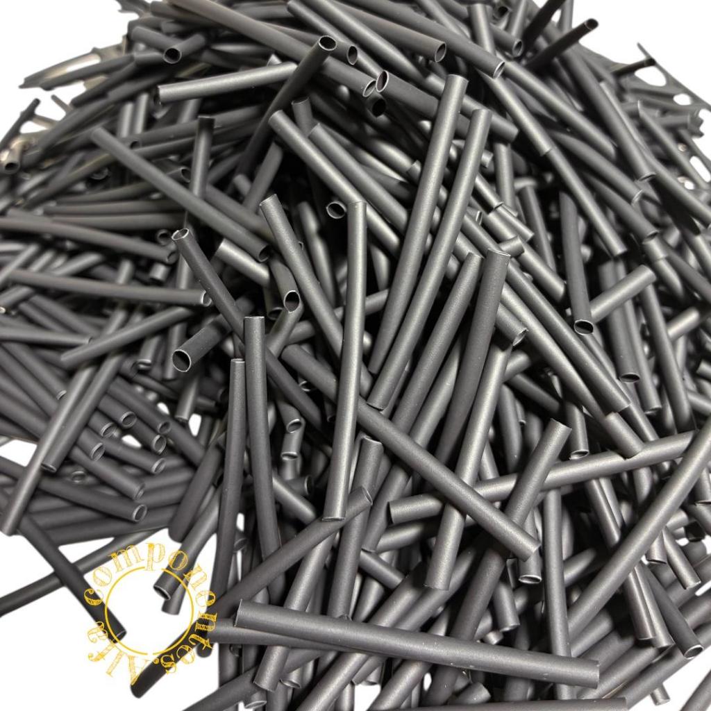 KIT 400 Tubo Termo Retrátil Espaguete Contrátil 1,5MM 2,5MM