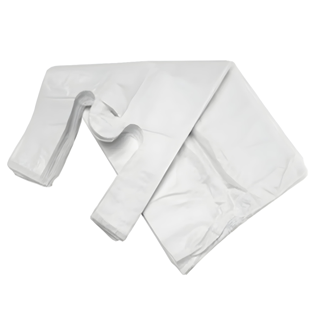 Sacola Plastica Branca Reforçada Virgem De Qualidade Tamanhos Variados 25x35 a 90x100 Kit 1 kg