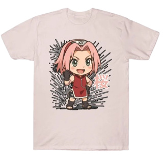 Camiseta Anime Naruto-Sakura Adulto/Infantil Lançamento Unissex Em Algodao em Oferta na Shopee
