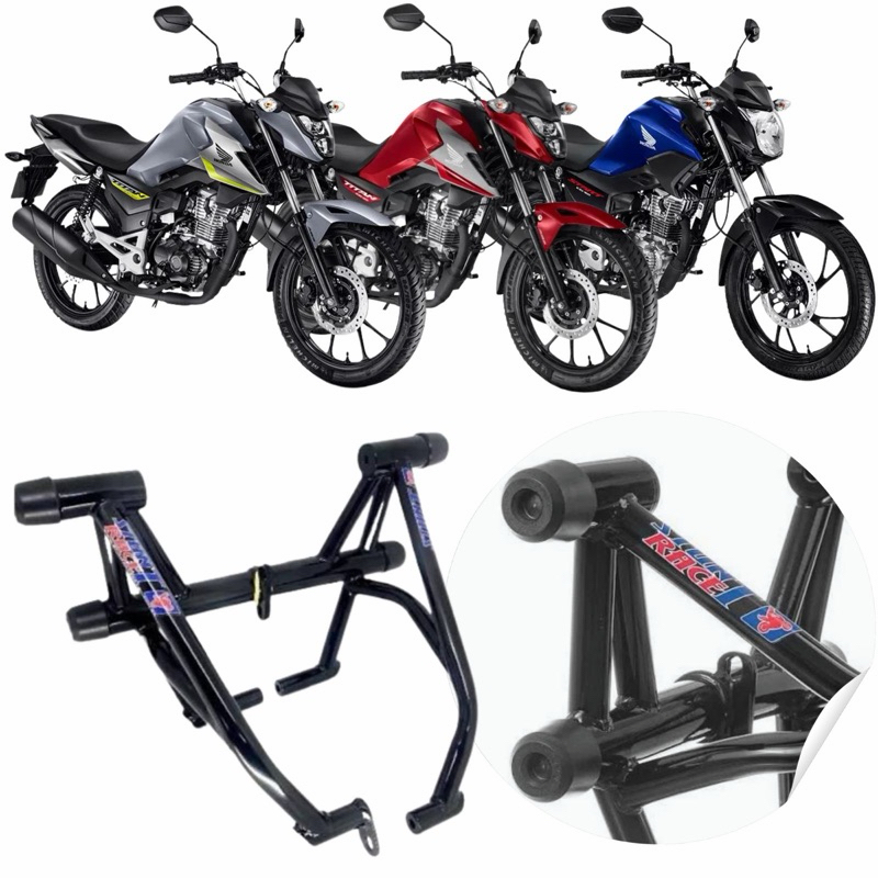 Stunt Race Original Protetor Motor e Carenagem Titan 160 Fan 160 Start 160 Cargo 2027 2026 25 24 23 22 21 20 19 18 17 16
