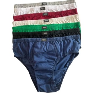 cueca kit 10/5 peças 100% algodão Estilo confortável e respirável adulto em Oferta na Shopee