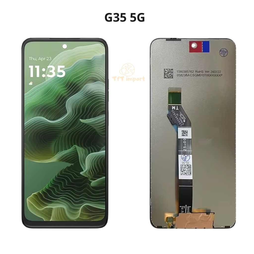 Tela Frontal Motorola Moto G35 5g Display Touch LCD Original Com aro e Sem aro X