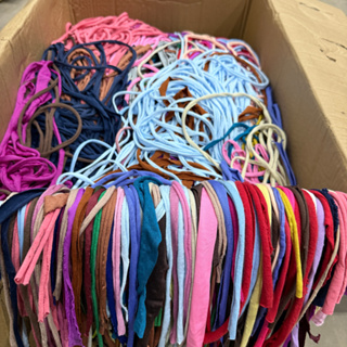 Tiras Variadas de Fio De Malha Residual Em Caixa ou Pacote de Vários Tamanhos - Muitas Cores Para Crias Peças Exclusivas em Oferta na Shopee