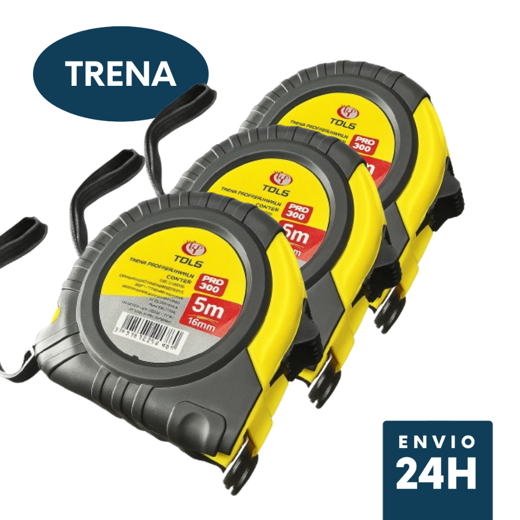 Trena Métrica Profissional Emborrachada 3 Metros 5 Metros 7,5 Metros 25mm