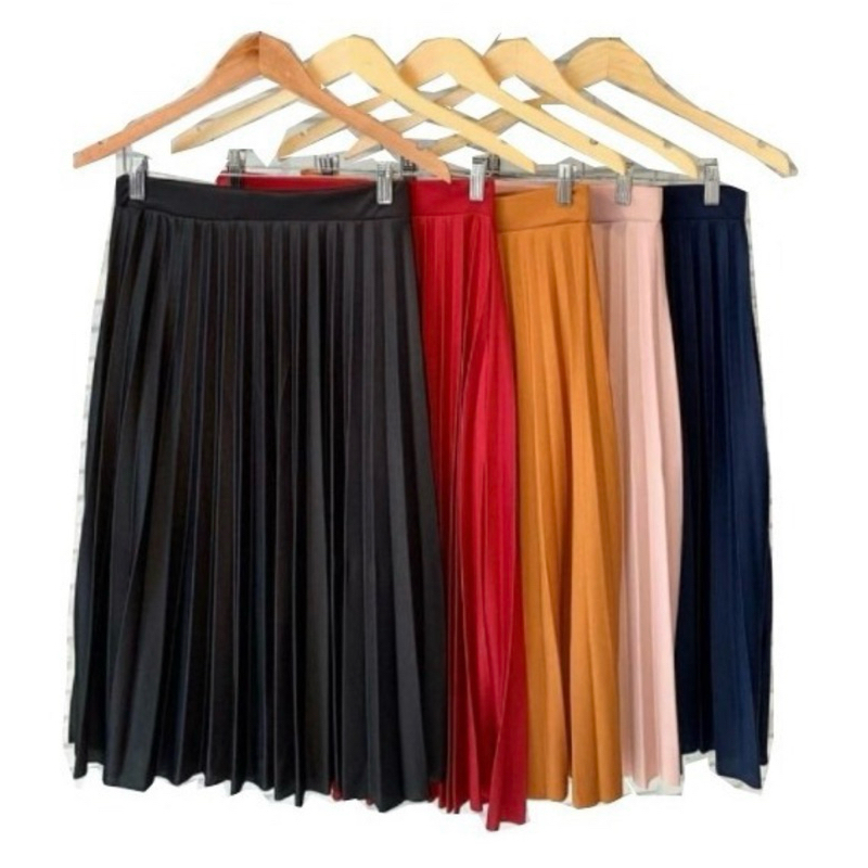 KIT COM 5 SAIAS PLISSADAS em Oferta na Shopee