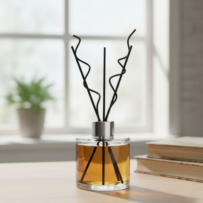 kit de Varetas Espiral & Varetas Fibra de Algodão ou Vareta Lisa Madeira para Difusor - Para seu Difusor de Aromas em Oferta na Shopee