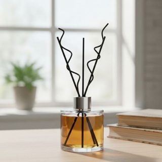 kit de Varetas Espiral & Varetas Fibra de Algodão ou Vareta Lisa Madeira para Difusor - Para seu Difusor de Aromas em Oferta na Shopee