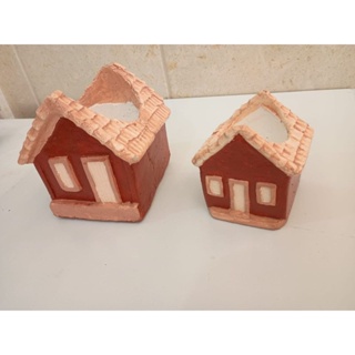 Vaso de  cimento Casinha Para Plantas em Oferta na Shopee