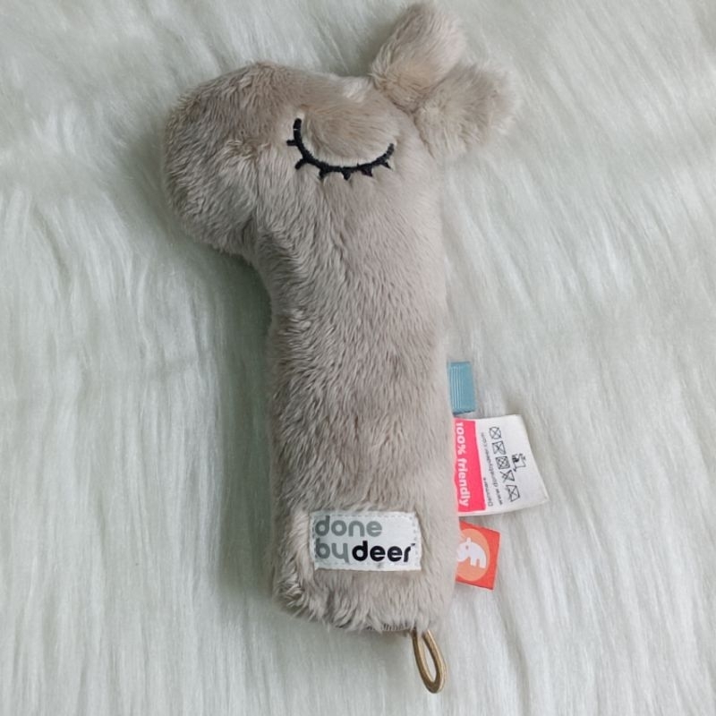 Brinquedo Para Bebê Chocalho de Pelúcia Importado Usado