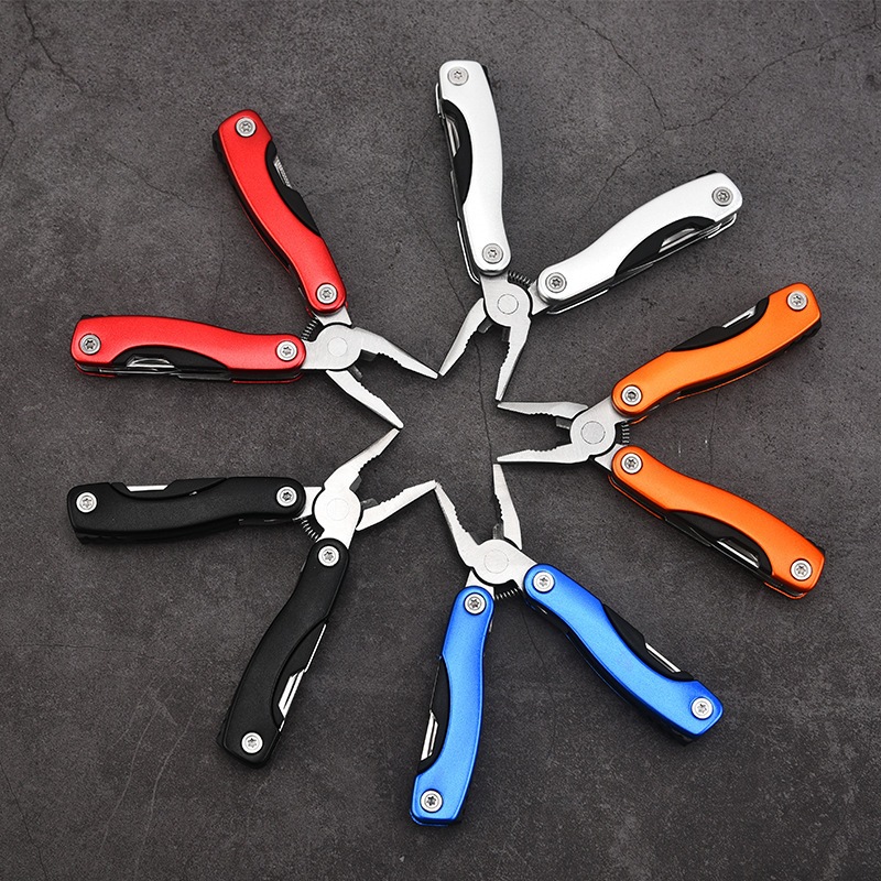 Alicate Canivete Multifuncional Inox - Ferramenta Multiuso para Casa e Camping