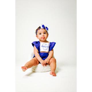 Romper tematico bebe menina mesversario aptamil leite em Oferta na Shopee