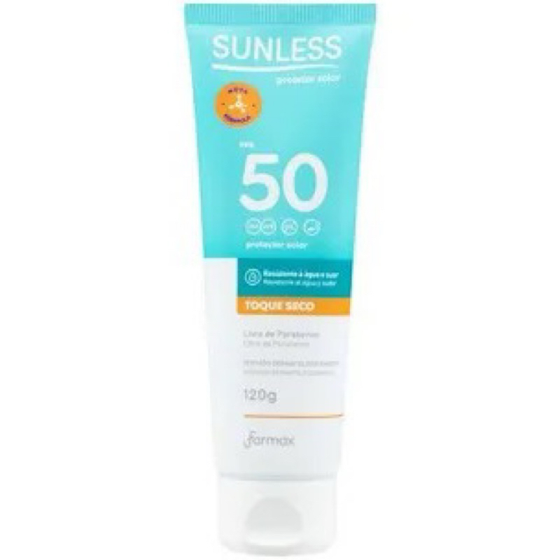 Protetor Solar Corporal Sunless FPS 50 Toque Seco 120g