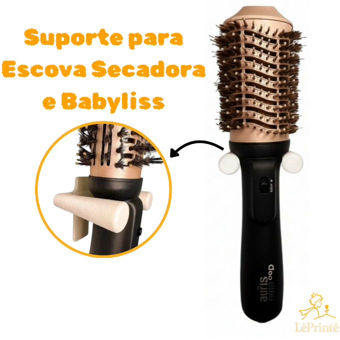 Suporte de Escova Secadora e Babyliss Suporte de Parede Escova Secadora Organizador Escova Secadora em Oferta na Shopee