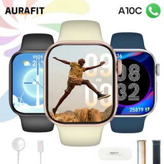 AURAFIT Smartwatch: 2.1" Big Screen, BT Calls, 107 Sports Modes, Health Monitor, IP68, AI…