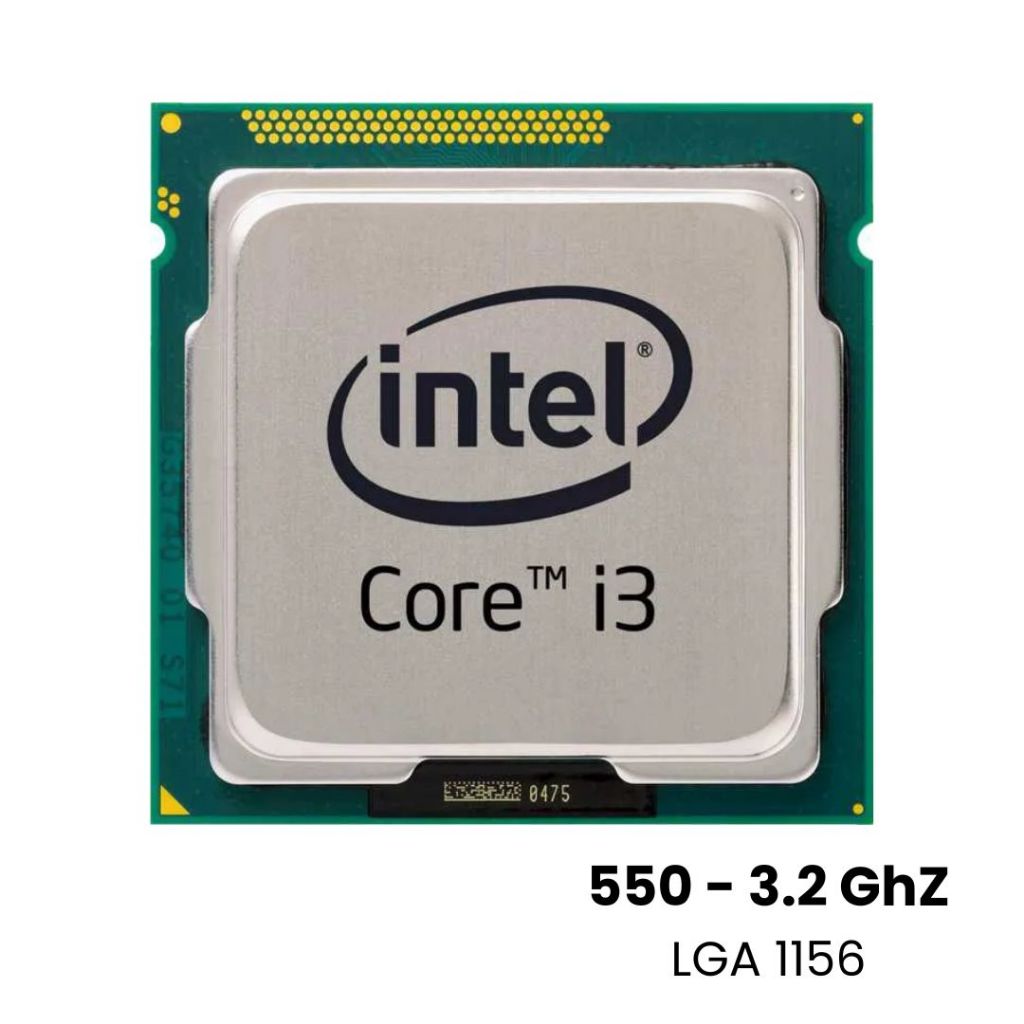 Processador Intel Core i3-550 3.2 GHz – Primeira Geração Socket LGA 1156 (Retirado de Máquinas em Funcionamento) em Oferta na Shopee