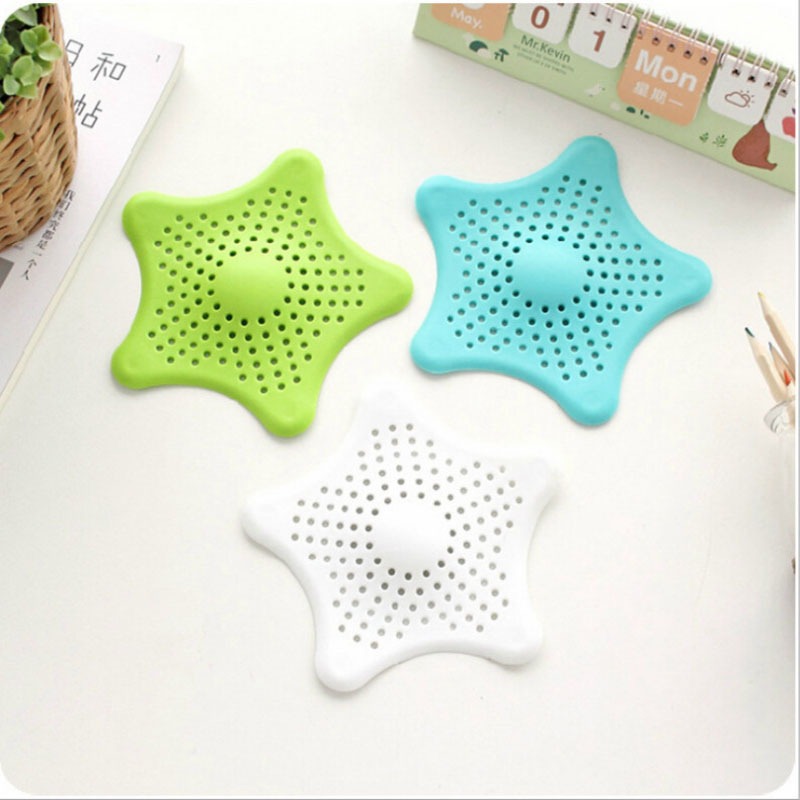 4  Pcs Tampa Silicone Ralo Pia Cozinha Banheiro Estrela 14cm Promoção em Oferta na Shopee