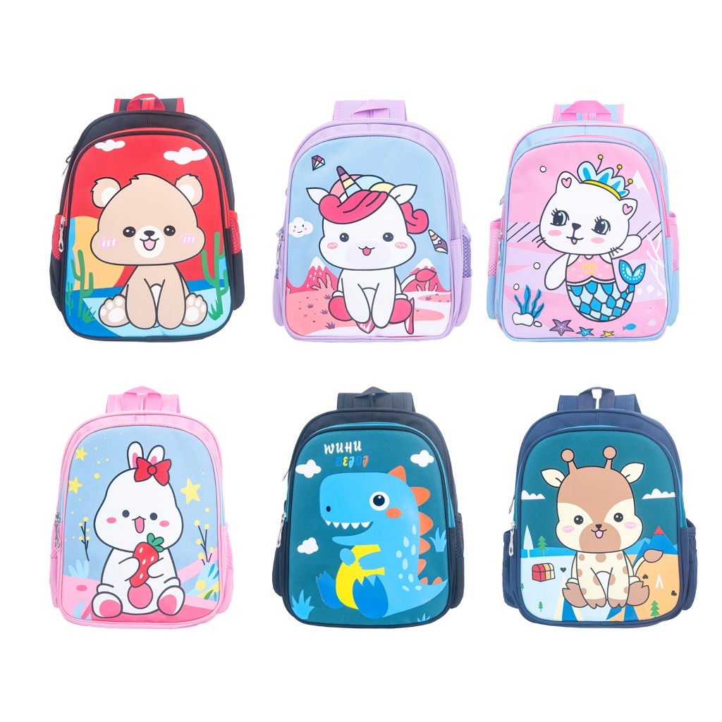 【Envio Aleatório】Mochila Escolar Infantil Menino Menina Bolsa Resistente