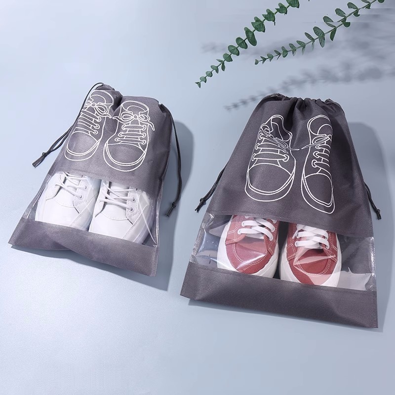 Sachês Impermeáveis Não Tecido (5 Peças) – para Sapatos, Organizadores de Viagem com Cordão — imagem 2 de 2