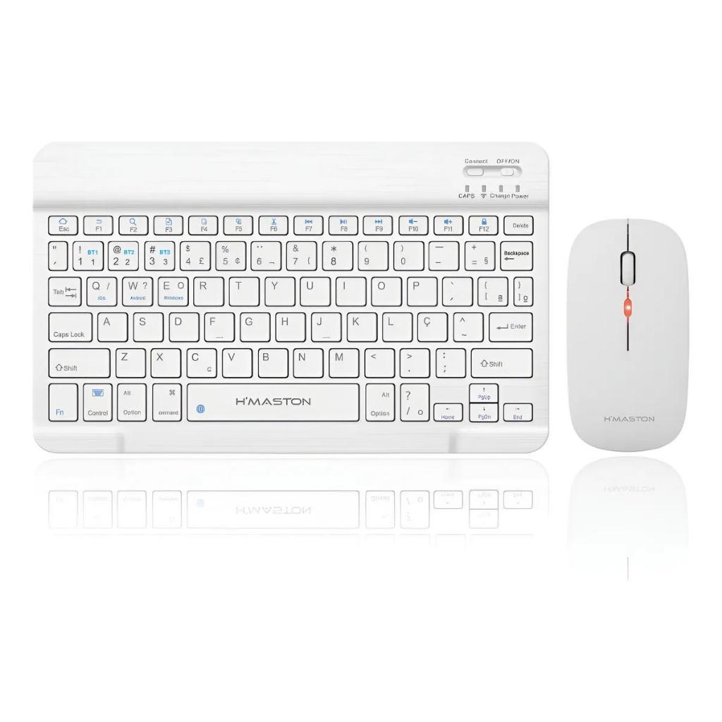 Hmaston JP-108 Kit Teclado E Mouse Sem Fio Bluetooth Para Tablet E Notebook em Oferta na Shopee