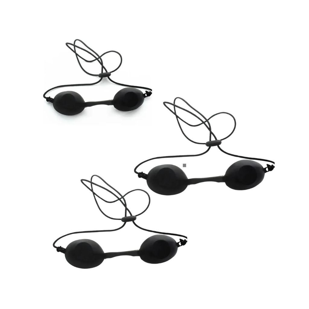KIT C/ 3 ÓCULOS PARA PROTEÇÃO LASER/ LUZ PULSADA / CO2 FRACIONADO / LAVIEEN
