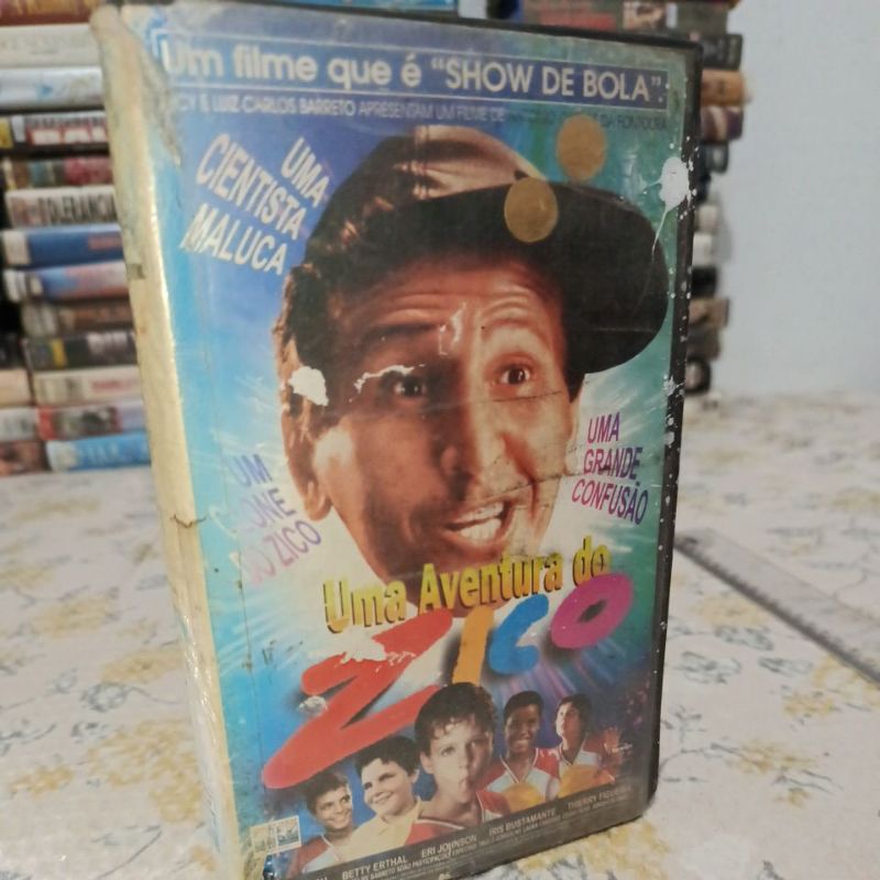 VHS Uma Aventura do Zico