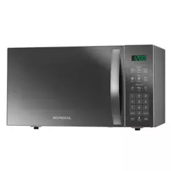 Micro-ondas Mondial 34l Mo-02-34-e Cinza Espelhado