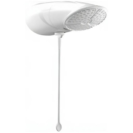 Chuveiro Ducha Top Jet Eletrônica 220v 7500w Lorenzetti Grande Espalhador Haste Controle
