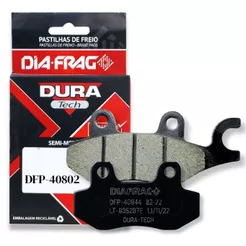 Pastilha de Freio Dianteira Fazer 250 2005-2015 / Cb 300r Sem Abs / Ninja 250r / Z400 Z300 Diafrag (Semimetálica)