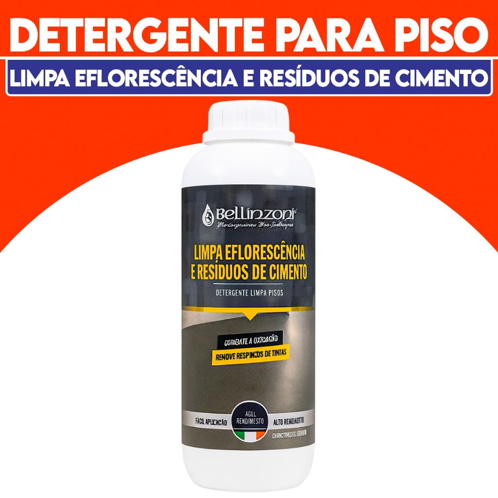 Limpa Pós OraEflorescência e Resíduos de Cimento Bellinzoni 1L