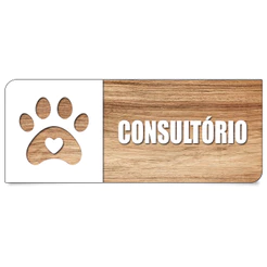Placas de Identificação para Clínicas Veterinárias e Pet Shops Cão Gatos Animais