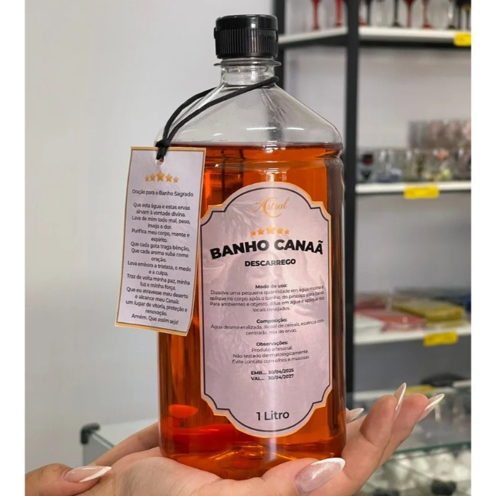 Banho Canaã - Desarrego Completo e Limpeza Espiritual em Oferta na Shopee