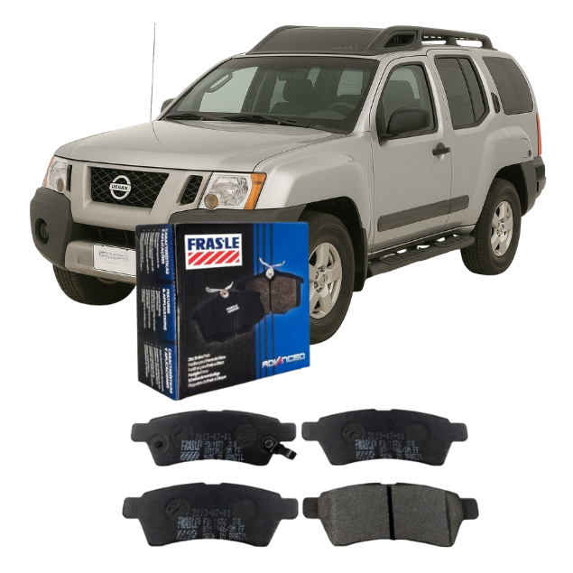 Pastilha de Freio Traseira Xterra 2.8 12v 2005/2010 - Frasle PD1072