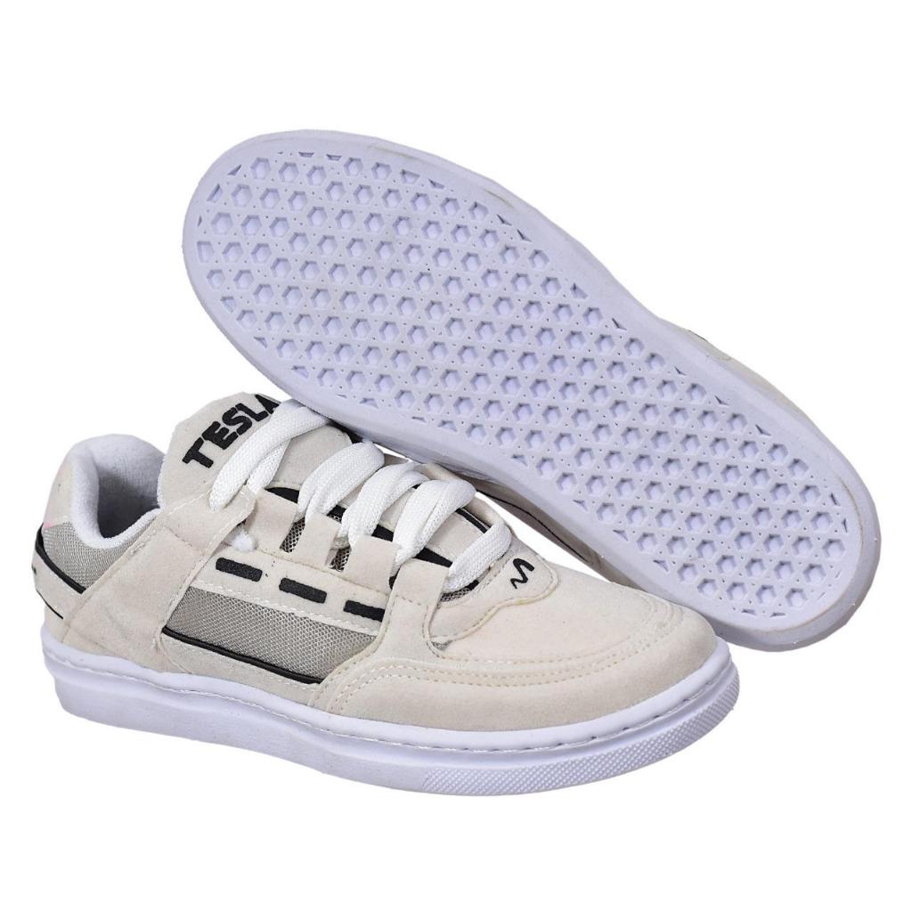 Tenis Macio Masculino Feminino Tesla Leve Casual Dia a Dia Coll