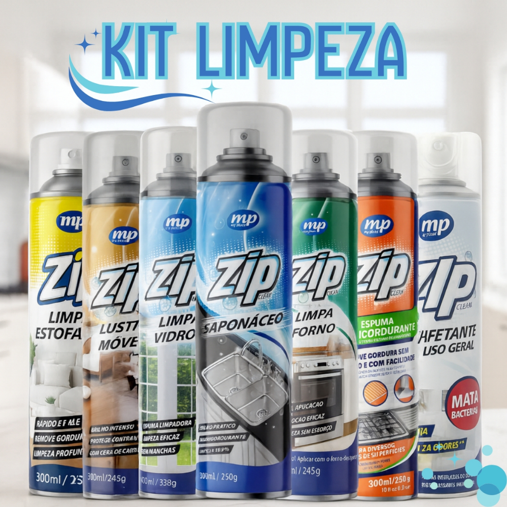 Produtos Limpeza - Limpa Estofados / Limpa Forno / Saponáceo / Limpa Vidros / Espuma Desengordurante