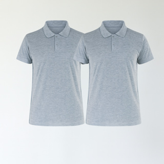 Kit 2 camisa polo masculina camiseta premium Piquet poliester em Oferta na Shopee