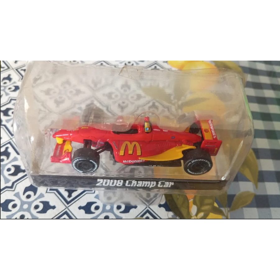 Sebastian Bourdais Newman Haas Champ Car 2008 1/64 Indy Irl Vermelho
