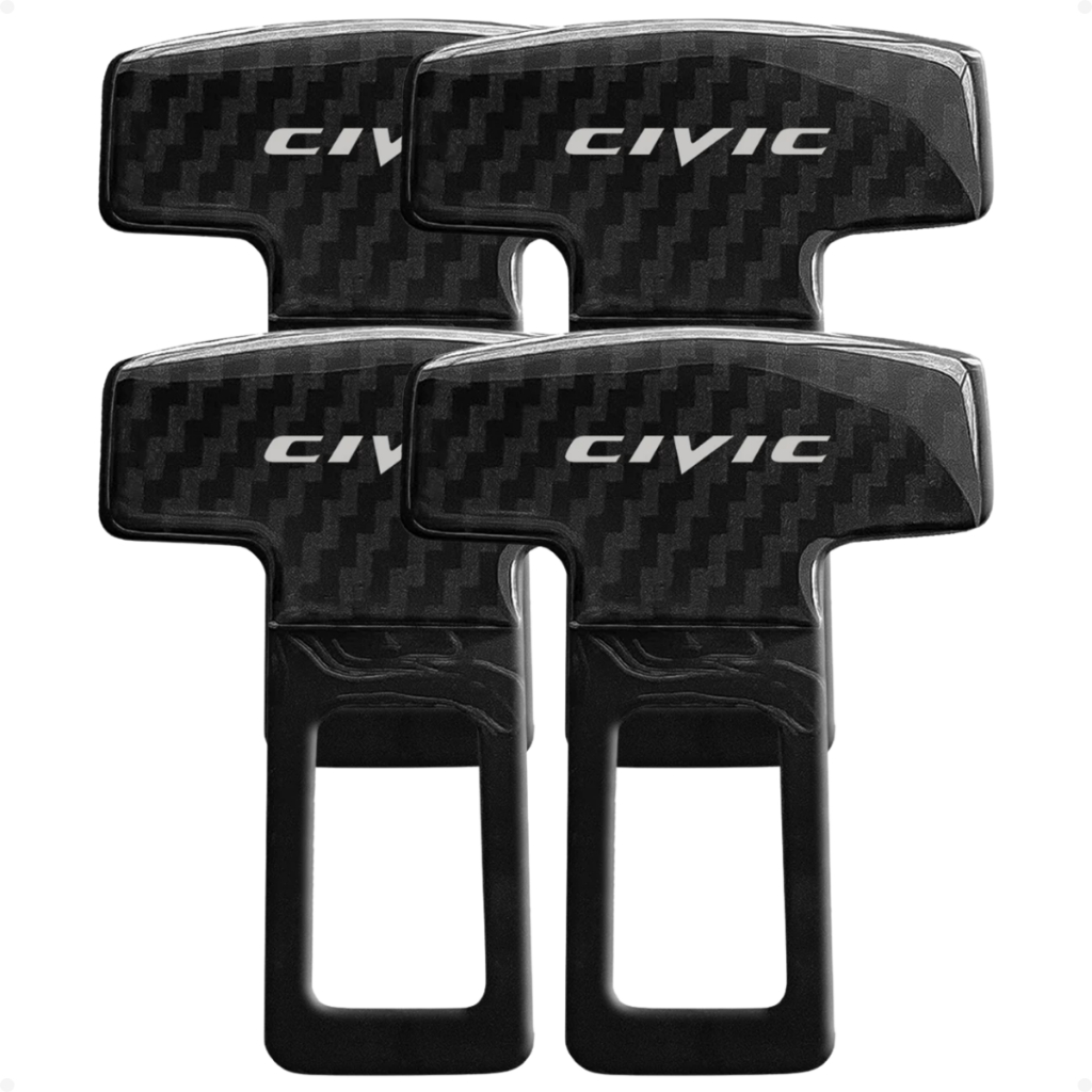 Kit 4 Plug Fivela Cinto Seguranca Anti Alarme Bip Audi A3 A4