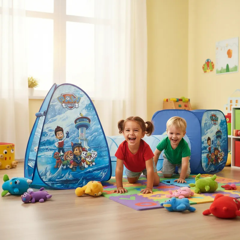 Toca tunel 3 x 1 - Patrulha Canina Bang Toys 537
