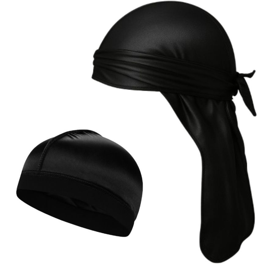 kit 1 Durag /1 Wave Cap + Opção Avulsa - Para Penteados Waves Hip Hop Rap Trap em Oferta na Shopee